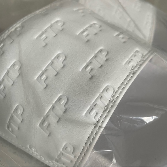 FTP white mens slides size 9 - Picture 2 of 2